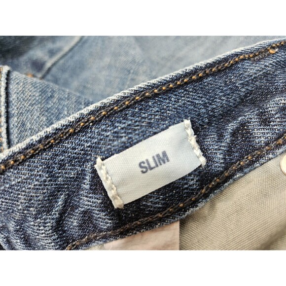 Dickies Men's Blue Slim Fit Jeans Size Medium - Picture 5 of 8